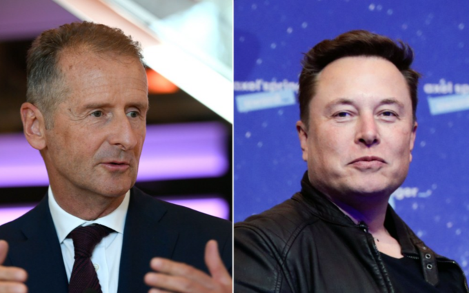 CEO của Volkswagen thách thức Elon Musk trên Twitter